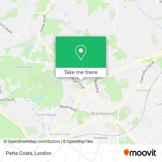 Pette Coats map