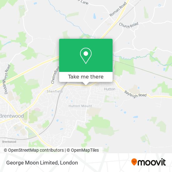 George Moon Limited map