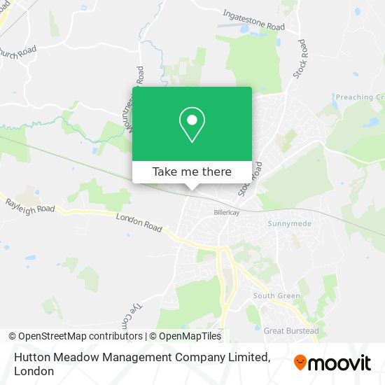 Hutton Meadow Management Company Limited map