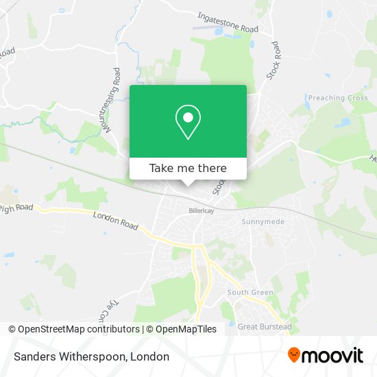 Sanders Witherspoon map