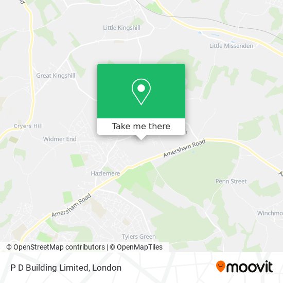 P D Building Limited map
