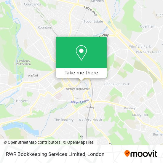 RWR Bookkeeping Services Limited map