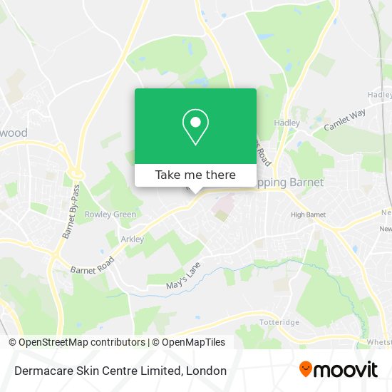 Dermacare Skin Centre Limited map