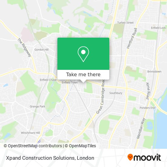 Xpand Construction Solutions map
