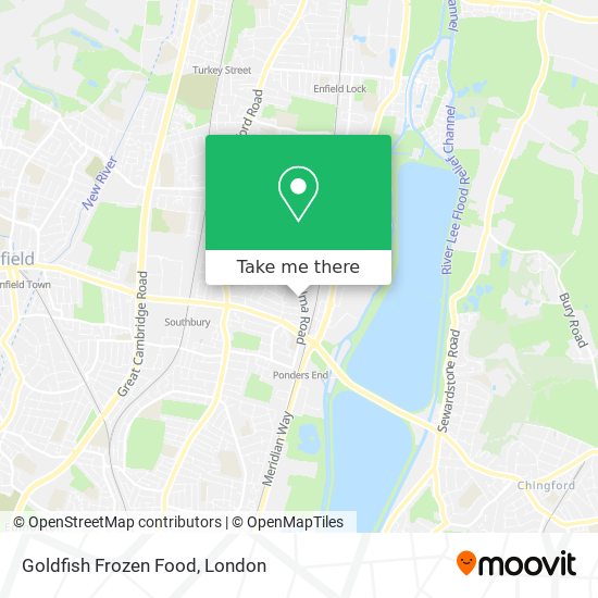 Goldfish Frozen Food map