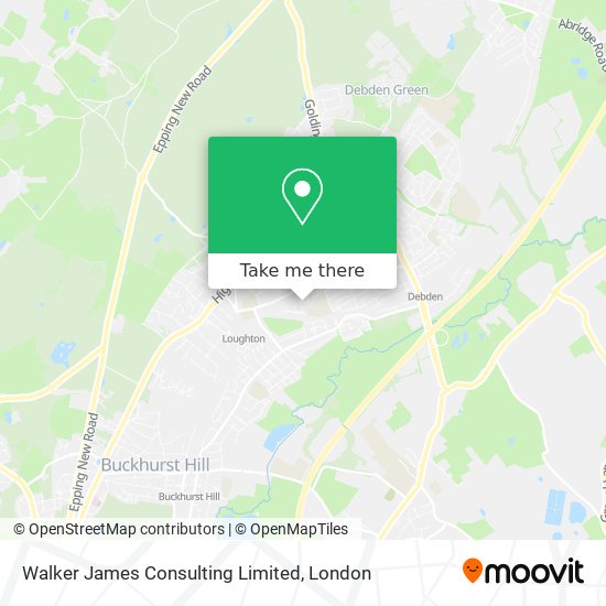 Walker James Consulting Limited map