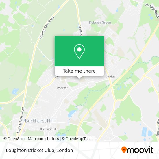 Loughton Cricket Club map