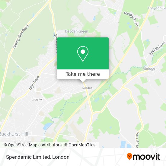 Spendamic Limited map
