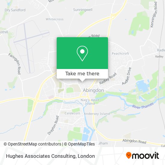 Hughes Associates Consulting map