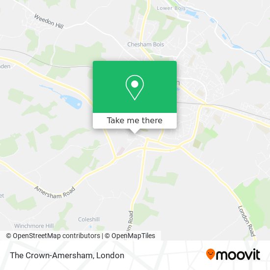 The Crown-Amersham map