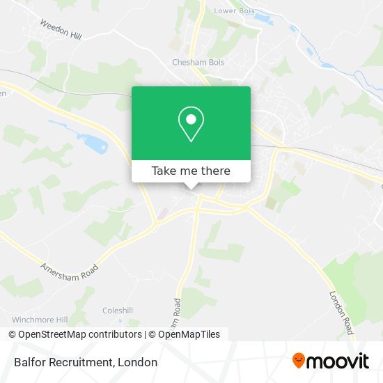 Balfor Recruitment map