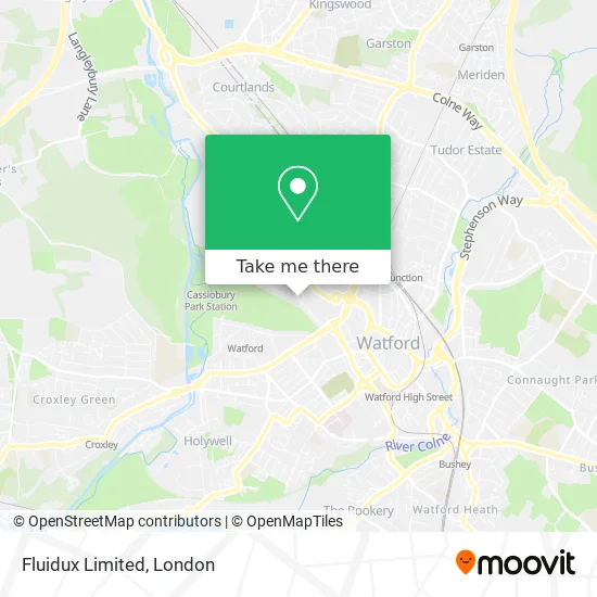 Fluidux Limited map