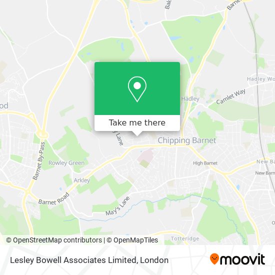 Lesley Bowell Associates Limited map