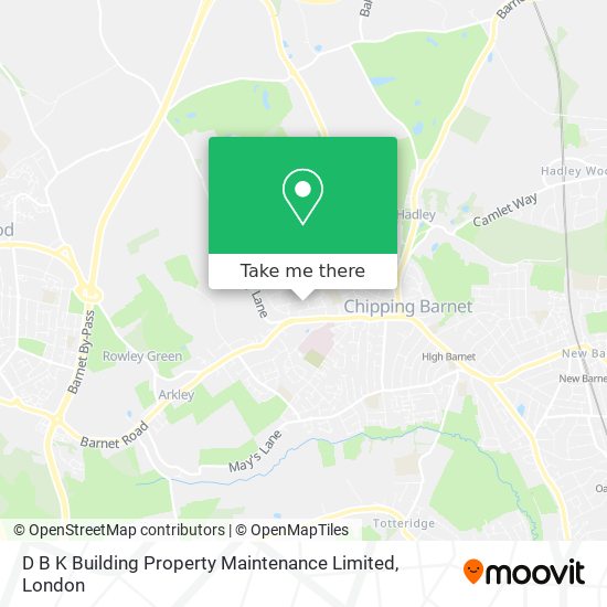 D B K Building Property Maintenance Limited map