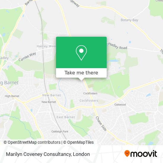 Marilyn Coveney Consultancy map
