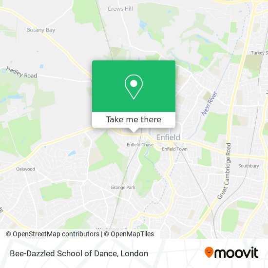 Bee-Dazzled School of Dance map