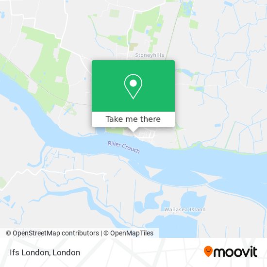 Ifs London map