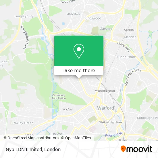 Gyb LDN Limited map