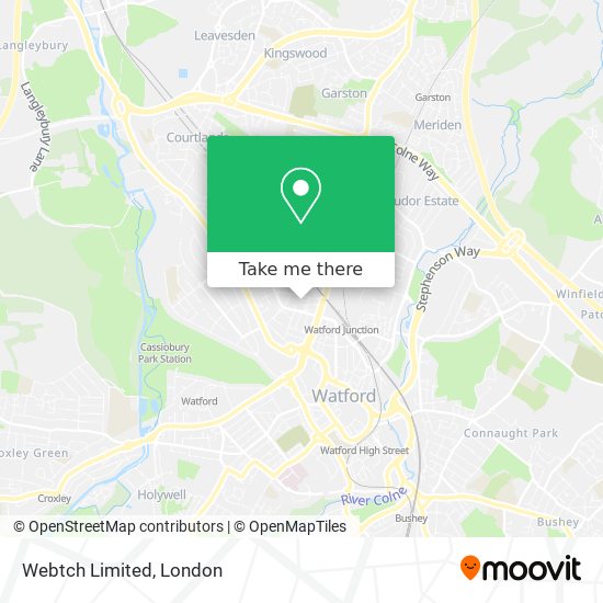 Webtch Limited map