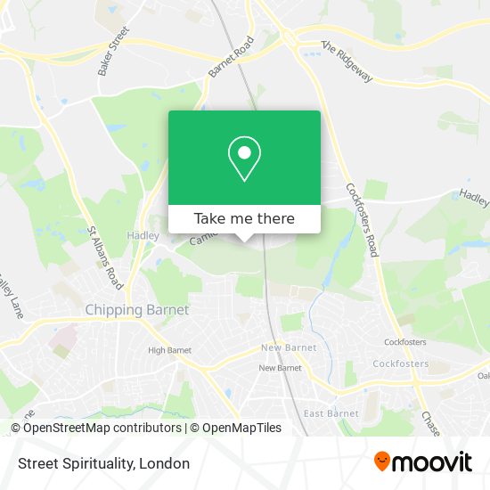 Street Spirituality map