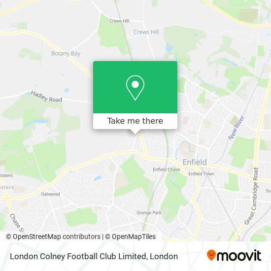 London Colney Football Club Limited map