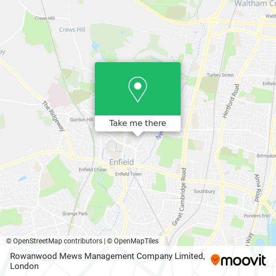 Rowanwood Mews Management Company Limited map