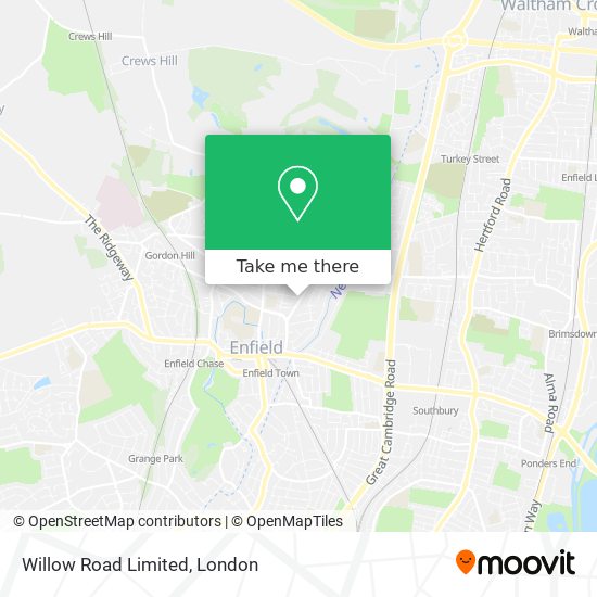 Willow Road Limited map