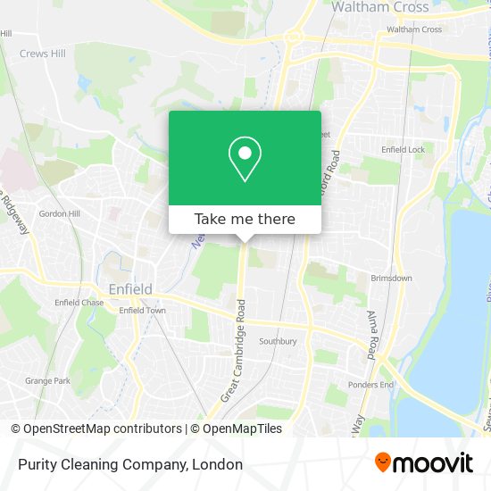 Purity Cleaning Company map