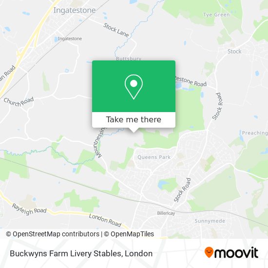 Buckwyns Farm Livery Stables map