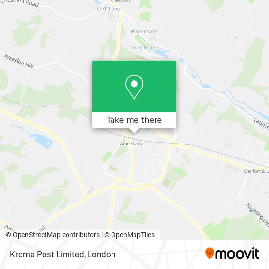 Kroma Post Limited map