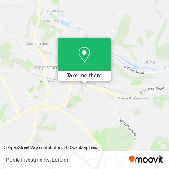 Poole Investments map