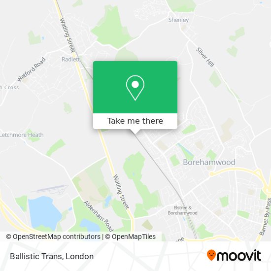 Ballistic Trans map