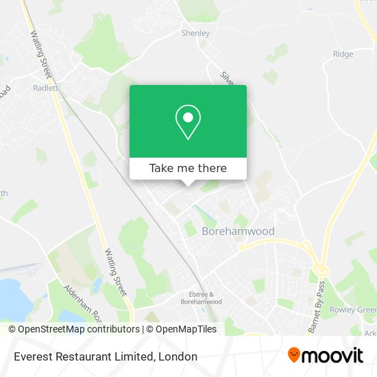 Everest Restaurant Limited map