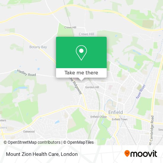 Mount Zion Health Care map