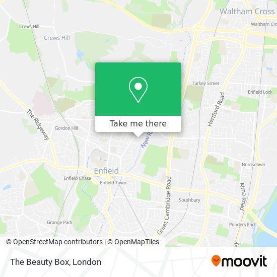 The Beauty Box map