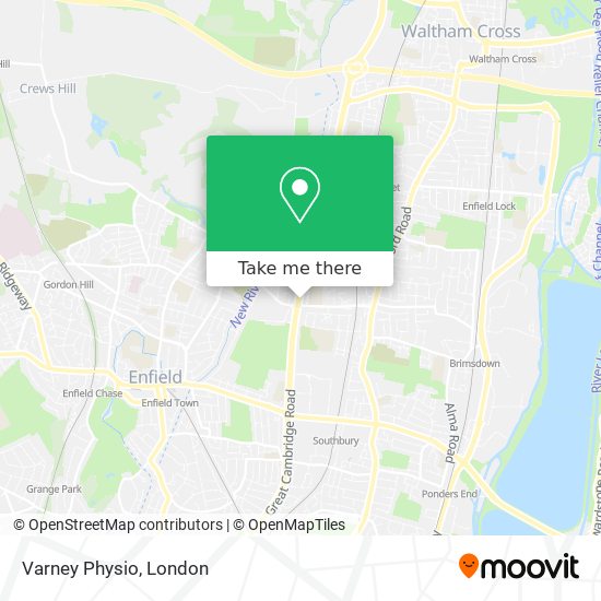 Varney Physio map