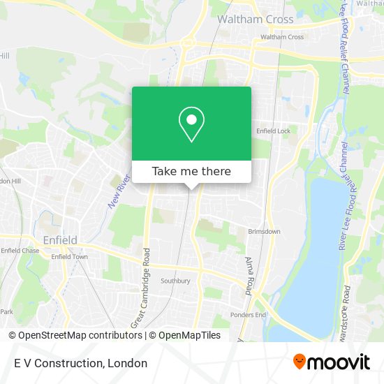 E V Construction map
