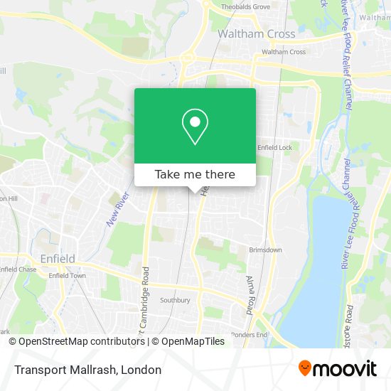 Transport Mallrash map