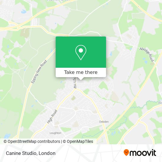 Canine Studio map