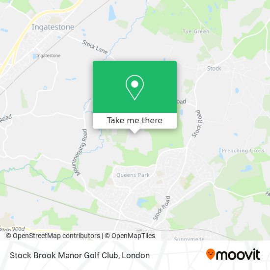 Stock Brook Manor Golf Club map