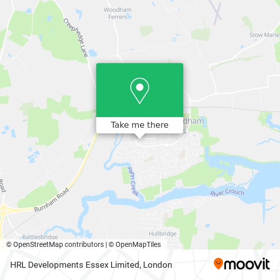 HRL Developments Essex Limited map