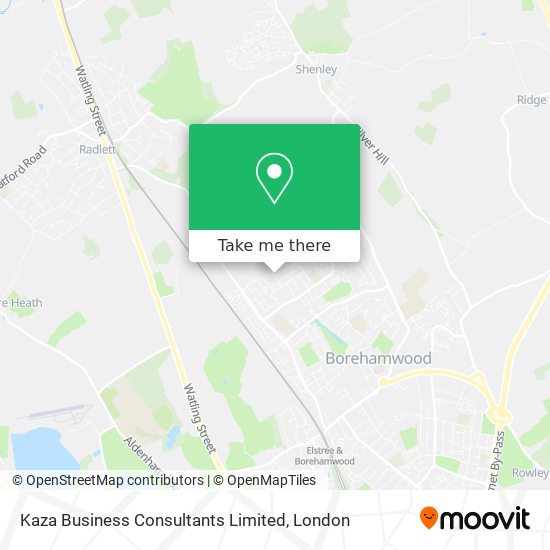 Kaza Business Consultants Limited map
