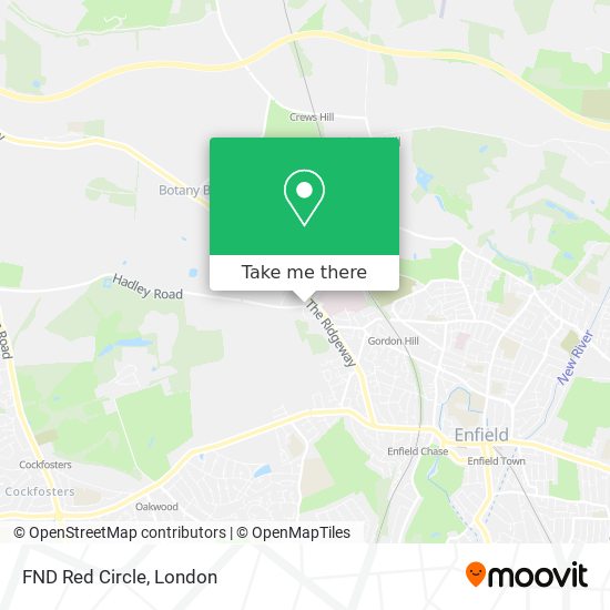FND Red Circle map