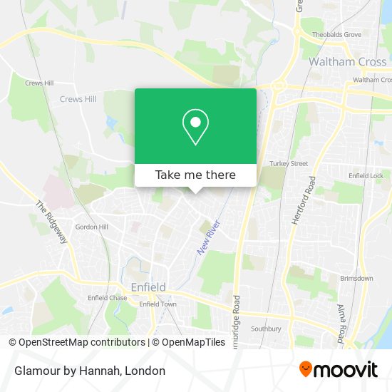 Glamour by Hannah map