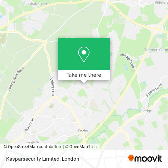 Kasparsecurity Limited map