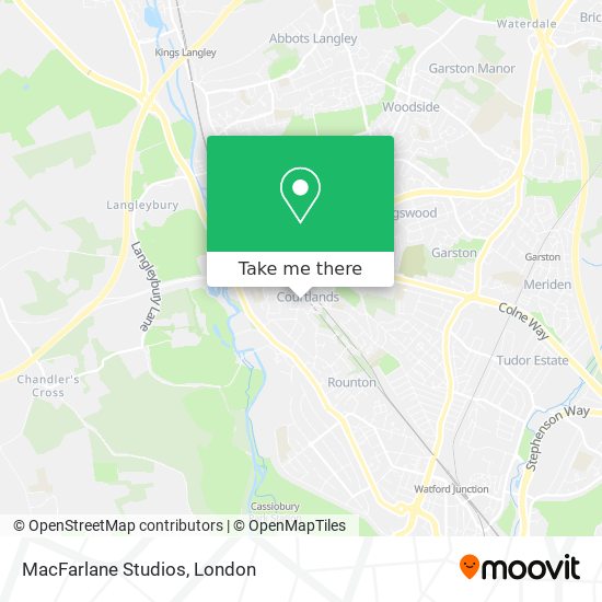 MacFarlane Studios map