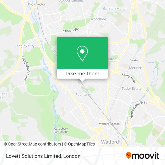 Lovett Solutions Limited map