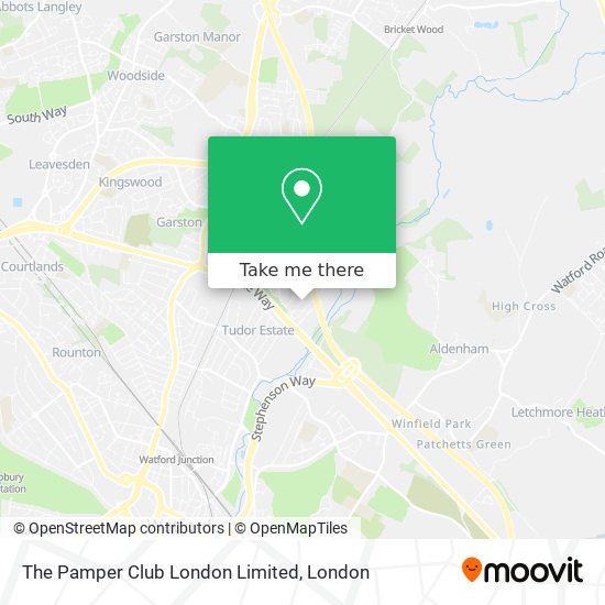 The Pamper Club London Limited map
