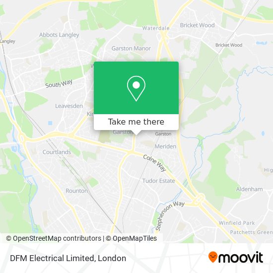 DFM Electrical Limited map