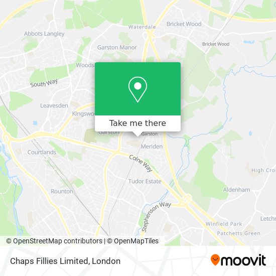 Chaps Fillies Limited map